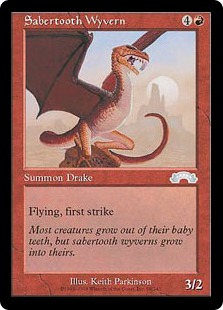 Sabertooth Wyvern